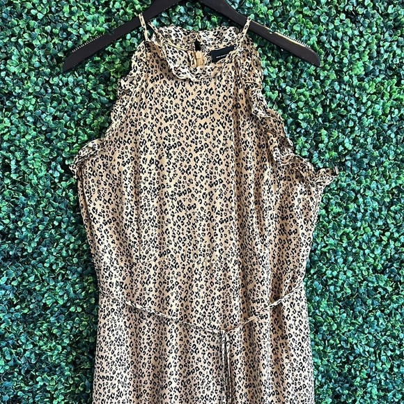 Who What Wear Cheetah Print Sleeveless Dress - Picture 3 of 12